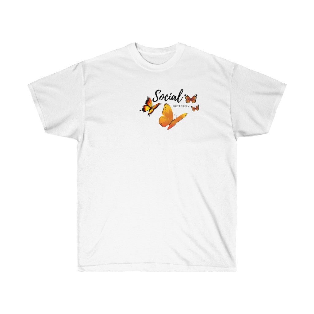 Social Butterfly Unisex Graphic Tee