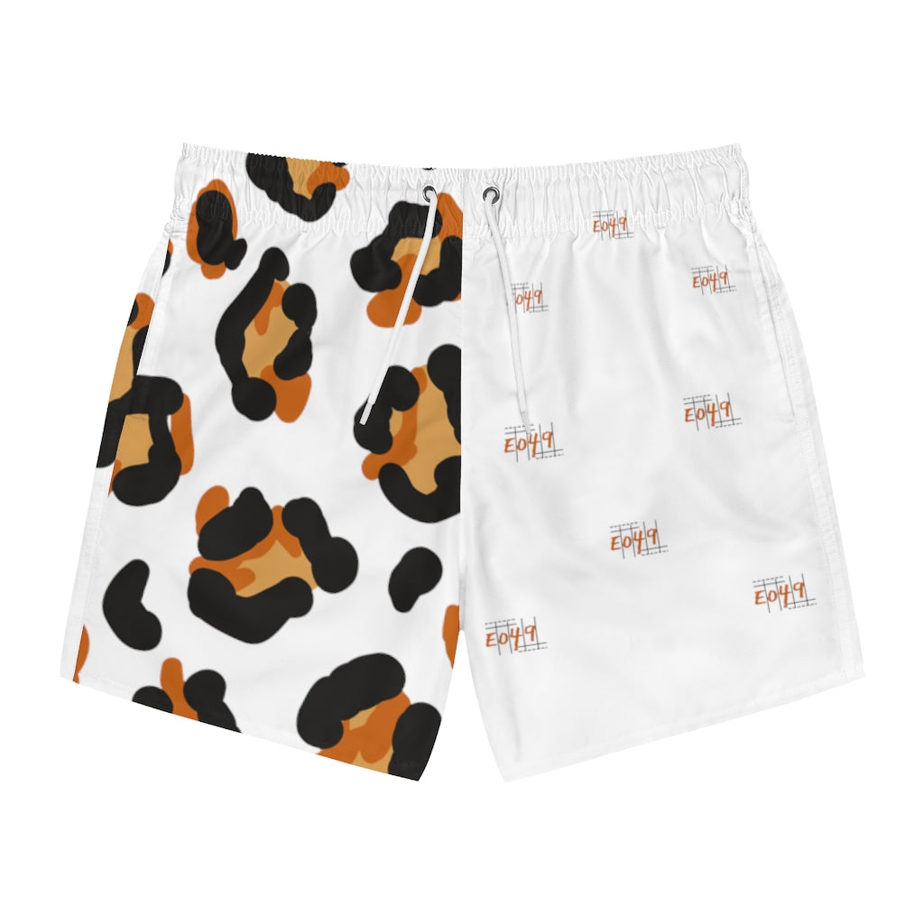 EO49 Cheetah print Swim Trunks