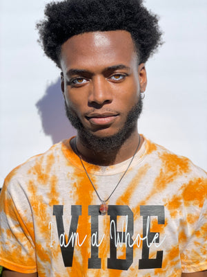 Orange "VIBE" T-shirt